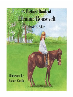 cover image of A Picture Book of Eleanor Roosevelt